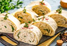 Photo of Свиной рулет с грибами