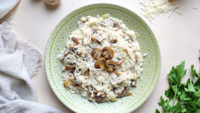 Photo of Халяль ризотто с грибами и трюфелями