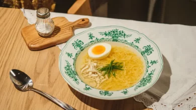 Photo of Пикантный халяль суп с карри