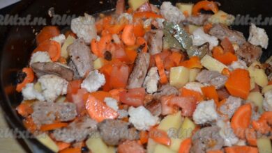 Photo of Пикантный халяль рагу с картошкой