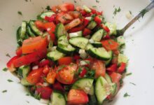 Photo of Легкий халяль салат с овощами