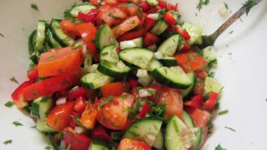 Photo of Легкий халяль салат с овощами